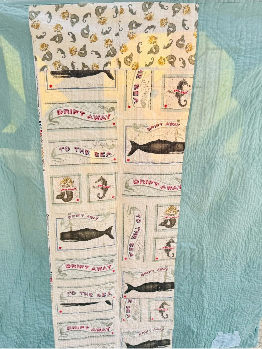 Handmade Mermaid Quilt